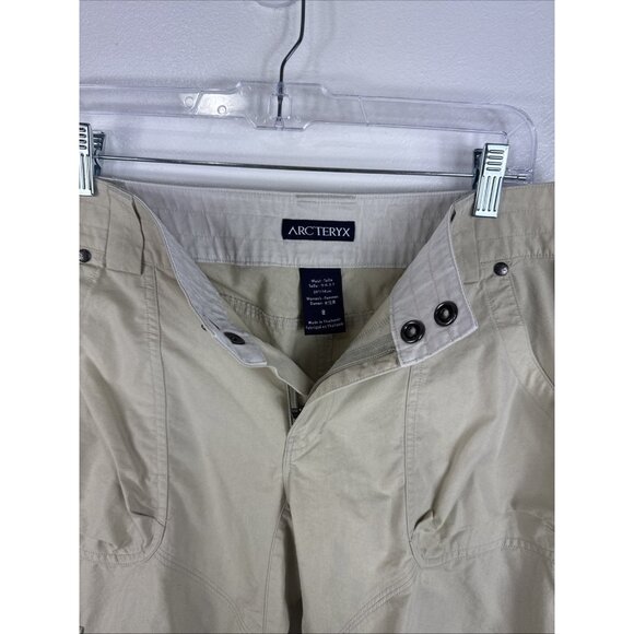 Arc’teryx Women's 8 Cargo Hiking Pants Light Tan  EUC Adjustable Length - Picture 8 of 15